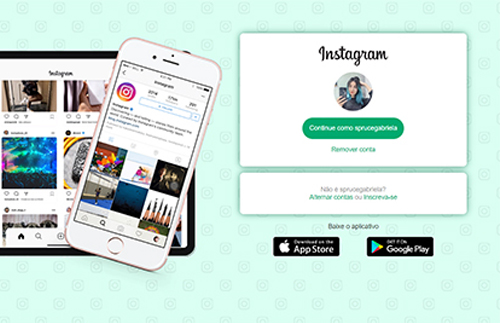 Inicial Instagram